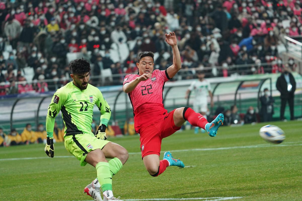 韩国男足对伊朗世预赛